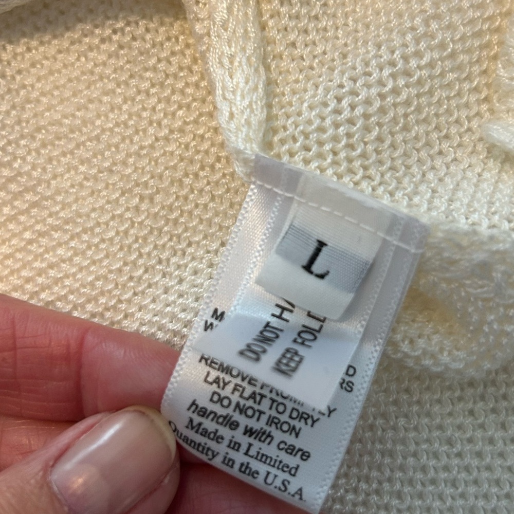 Lauren Moshi sweater, NWOT size L - Picture 7 of 9